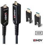 LINDY HDMI 8K@60Hz LSZH AOCハイブリッド光ファイバーケーブル LINDY LINDY HDMI 8K@60Hz LSZH AOCハイブリッド光ファイバーケーブル LINDY