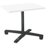 Livesミーティングテーブル 単柱脚天板フラップ/矩形 600×750×720 オカムラ(岡村製作所)