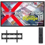 65型/3840×2160/HDMI×2、DP×1、VGA×1/ブラック/スピーカー有/3年保証 JAPANNEXT 65型/3840×2160/HDMI×2、DP×1、VGA×1/ブラック/スピーカー有/3年保証 JAPANNEXT