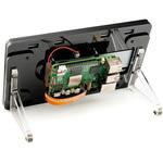Raspberry Pi Touch Display 2用Pibow Frame(黒) Pimoroni