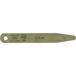 100B0.14  (0.14X12.7X100MM) DIA JIS規格すきまゲージリーフ0．14X100B型 永井ゲージ製作所