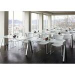 フレッシ 1200x600 ブラック脚 ローラー付脚端 オカムラ(岡村製作所)