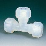 NR1050-007 PFAユニオン・ティー(Fロックシール) TFU-3/8 フロンケミカル