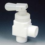 NR1210-001 PTFE トグルバルブメスアングル型 RC1/4 フロンケミカル