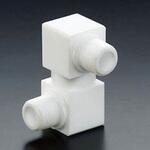 NR1654-004 PTFE フレキシブルニップル R3/8×R3/8 フロンケミカル