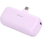 MOT-MB5002-ECPU ダイレクトモバイルバッテリー 5，000mAh PD20W対応 USB-Cコネクタ 2台同時充電 PSE適合製品 ペールアイリス 2年保証(MOT-MB5002-EC) MOTTERU
