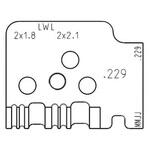 708 229 3 0 LWLデュプレックスケーブルストリップ用替刃 RENNSTEIG(レンシュタイグ)