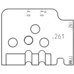 708 261 3 0 二重ソーラー電線、 ストリップ用替刃 RENNSTEIG(レンシュタイグ)