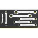 TCS 25/7 板ラチェットメガネレンチセット STAHLWILLE(スタビレー)