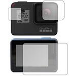 f9h-lsac03-mc000949 液晶保護フィルム GoPro HERO7 Black/GoPro HERO6 / GoPro HERO5 液晶モニター、レンズ、表示パネル3点セット 高硬度9H メディアフューチャー