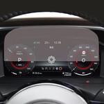 n9bc-lscn13-mc005662 液晶保護フィルム 日産 エクストレイル T33 液晶メーター 12.3インチ 高硬度9H ブルーライトカット メディアカバーマーケット