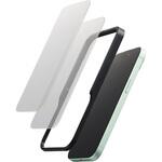 PMWA23AFLGDTW iPhone 15 ガラスフィルム 2枚入り 高透明 ドラゴントレイル 極薄 0.21mm 表面硬度10H 指紋防止 飛散防止 エレコム