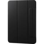TBWA24PMWVPF2BK 11インチ iPad Pro (M4) 2024年用 ケース レザー 本体マグネット装着 手帳型 スリープ対応 2アングル 軽量 エレコム