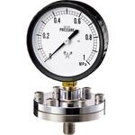 KA-BT-1-9-PVC-1MPa 隔膜式圧力計 BT-1型 R1/2 100Φ PVC 右下精器製造