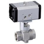 AFMO-40R-14D-W 自動ボールバルブ 3．92MPa AFMO 複動式 ねじ込み フジキン