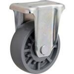 HE200WK 重荷重用低始動車輪 エラストマー車輪 固定金具付 イノアック