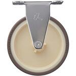 320ER-UR125 ステンレスキャスター 固定 ウレタン車 ハンマーキャスター
