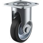 SK/D-100W プレート式キャスターSKシリーズ(ゴムB入車)固定 ユーエイキャスター