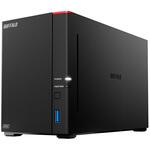 リンクステーション SOHO向け LS720DNB ネットワークHDD 2ベイ 8TB BUFFALO(バッファロー)