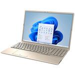 FMVA53J3G LIFEBOOK AH53/J3 ゴールド (AMD Ryzen 7 7735U/16GB/SSD・512GB/Blu-ray/Win11Home64/Office Home and Business 2024(個人向け)/16型) 富士通