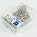 Vクリップ プラケース入 クラウン(事務用品)