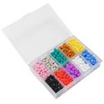 R-PIXEL-10COLORS-G-1 PIXEL 10/DeepCoolケースの通気孔にデザインを描けるゴム製ビット/全10色 各色100個ずつ/専用ケース入り/対応PCケース MORPHEUS/CH780/CH560/CH360/CH160/CH170シリーズ DEEPCOOL