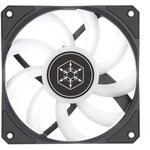 SST-AS120B-ARGB SilverStone PWM機能およびARGBライティング機能搭載の高性能120mmスリムファン SST-AS120B-ARGB SILVER STONE(シルバーストーン)