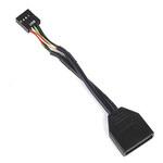 G11303050-RT SilverStone 内部19ピンUSB 3.0 ～ USB 2.0アダプタケーブル G11303050-RT SILVER STONE(シルバーストーン)