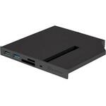 SilverStone 光学ドライブ 12.7mmスリムドライブベイ(フロントローディング)用マルチインターフェイスユニット SST-FPS01 SILVER STONE(シルバーストーン)