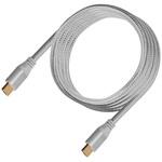 SST-CPH01S-1800 SILVERSTONE HDMIケーブル 4K対応 シルバー1.8m SST-CPH01S-1800 SILVER STONE(シルバーストーン)