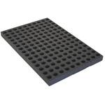 NBP150-15 水耕栽培育苗用 発泡スチロール黒パネル 150穴 ホワイトバリーン