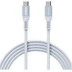 APC-V1024CC-U4G3-BL USB4 PD3.1 Type-C to C ケーブル(240W出力/40Gbps/1.0m)ブルー アドテック