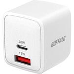 BSACPD2010C2WH PD20W対応AC充電器 C×1/A×1 2ポート ホワイト BUFFALO(バッファロー)