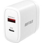BSACPD3000C2WH PD30W対応AC充電器 C×1/A×1 2ポート ホワイト BUFFALO(バッファロー)