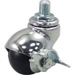 405 15A・自在車(ゴム車)ストッパー付 ハンマーキャスター