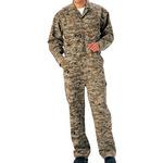 【廃番】2610 ツナギ服(迷彩) AUTO-BI(山田辰)