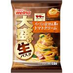 [冷凍]マ・マー 大盛り生パスタ ベーコンとほうれん草のトマトクリーム 日清製粉ウェルナ