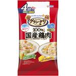 グラン・デリ 100%国産鶏肉パウチ ジュレ 13歳以上用 緑黄色野菜入り&チーズ入り ユニ・チャーム