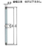 RS標準スプロケットRS50 1Aタイプ 椿本チエイン