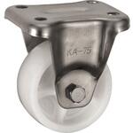 SUWKA-200 ステンレス製キャスター ステンレス製固定キャスター KA SUWKA-200 ウカイ(岐阜産研工業)