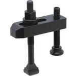 BJ153-12160B1-T クランプ&ストッパー 溝付きストラップセット(T溝タイプ) BJ153-B-T BJ153-12160B1-T イマオコーポレーション