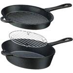 3970 スキレット オーブンオーバルセット24．5x16．5cm イシガキ産業