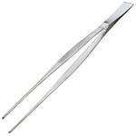ステンレス製ピンセットとスパチュラセット 10点 6-531-18 ステンレス製ピンセット 先曲 115mm 【AXEL】 アズワン