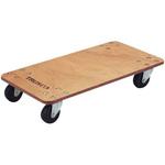 TRUSCO(トラスコ中山):合板平台車プティカルゴ 450X300 ゴム車 PC-3045G オレンジブック 5078741 合板製平台車プティカルゴ ゴム車 TRUSCO 【通販モノタロウ】