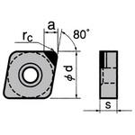 チップ CNGA-DIA タンガロイ