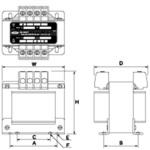 単相 複巻 変圧器 SAシリーズ スワロー電機