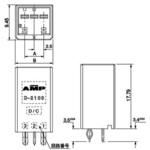 ダイナミック・シリーズ・コネクタ D-2000シリーズ D-2100S ヘッダー TE Connectivity Japan(旧:TYCOELECTRONICS(タイコエレクトロニクス))