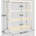 扶桑金属工業の軽・中量棚 【通販モノタロウ】 物品棚/収納用品