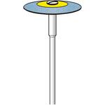 軸付ゴム砥石 (ダイヤモンド砥粒入り) ホイール 永興電機工業