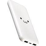 DE-C66-10000WF モバイルバッテリー 10000mAh 大容量 入力(Type-C×1 micro-B×1) 出力(Type-C×1 USB-A×2) ケーブル付属 エレコム